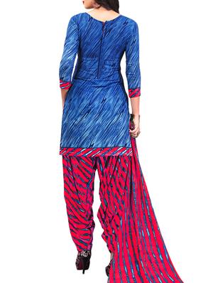 multi colored unstitched combo suit - 15344832 - Standard Image - 5