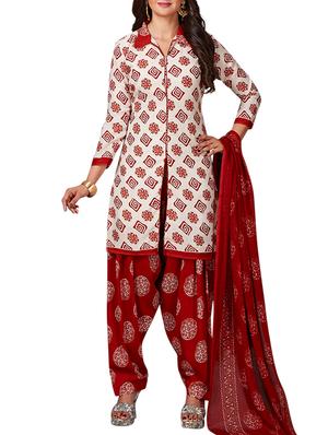 multi colored unstitched combo suit - 15344878 - Standard Image - 2