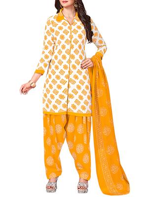 multi colored unstitched combo suit - 15344902 - Standard Image - 2