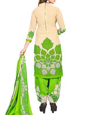 multi colored unstitched combo suit - 15344902 - Standard Image - 5