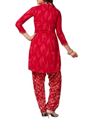 multi colored unstitched combo suit - 15344911 - Standard Image - 5