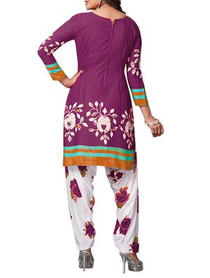 multi colored unstitched combo suit - 15344981 - Standard Image - 5