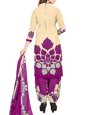 multi colored unstitched combo suit - 15345106 - Standard Image - 5