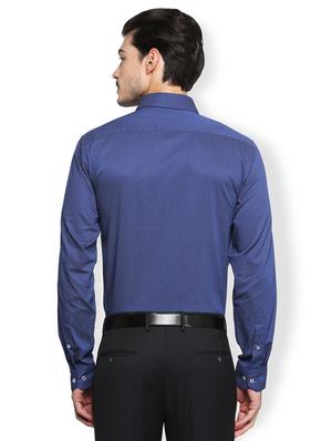 blue cotton formal shirt - 15345181 - Standard Image - 2