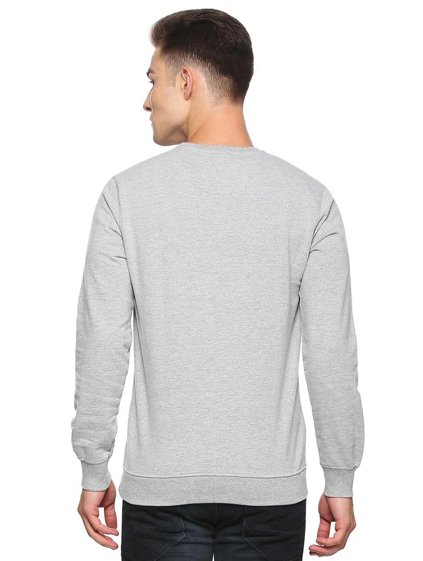 grey cotton sweatshirt - 15345187 - Zoom Image - 2
