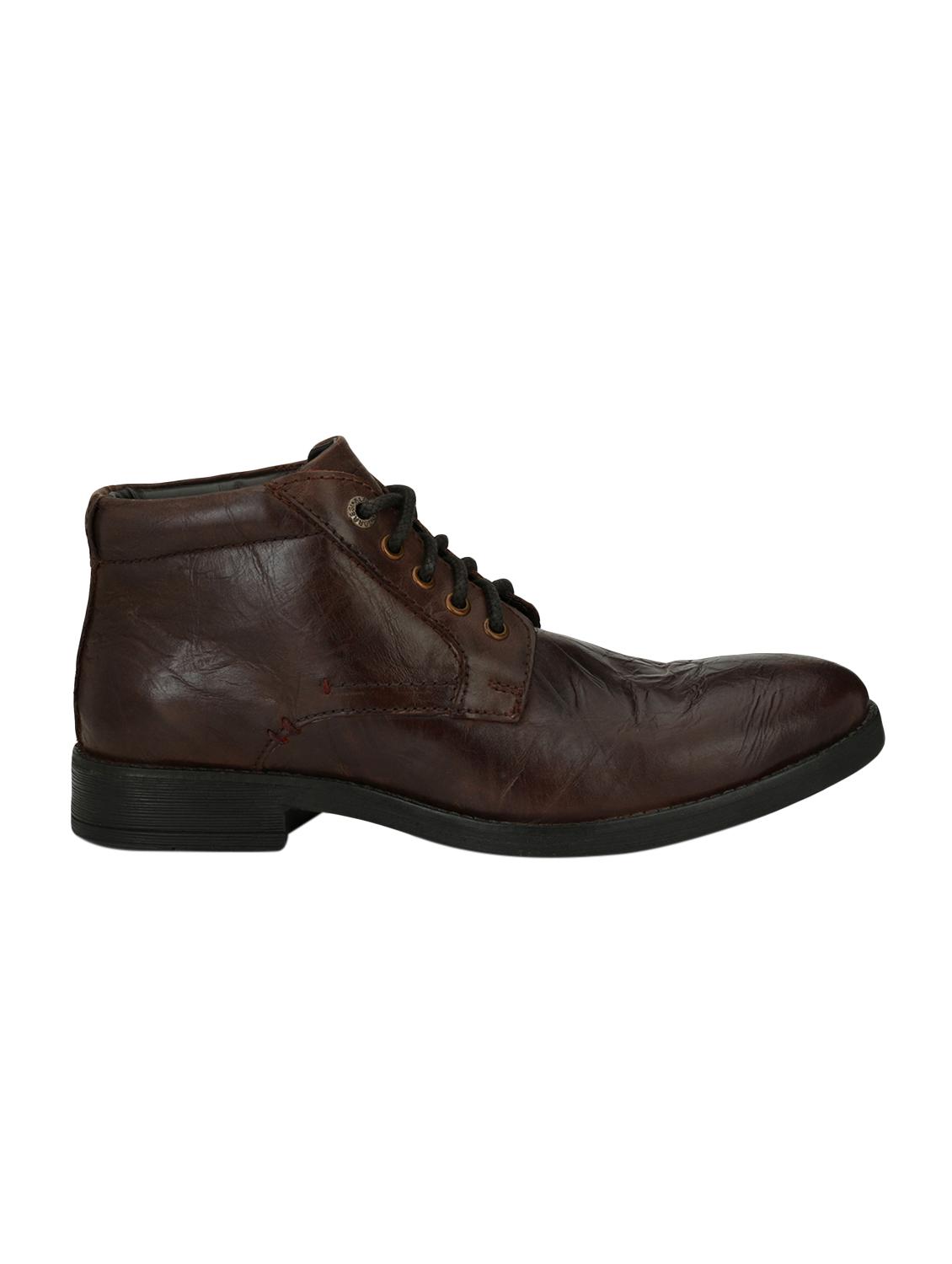 brown Leather lace-up derby - 15345191 - Zoom Image - 2