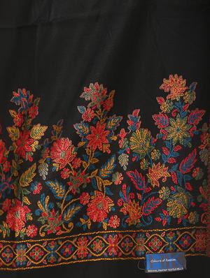 floral embroidered shawl - 15345227 - Standard Image - 2