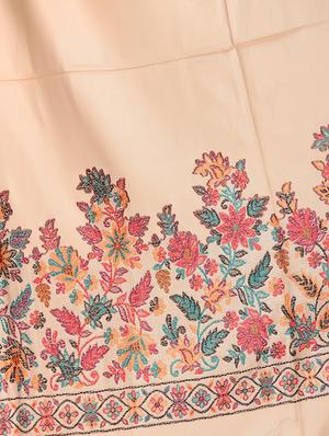 paisley embroidered shawl - 15345231 - Standard Image - 2