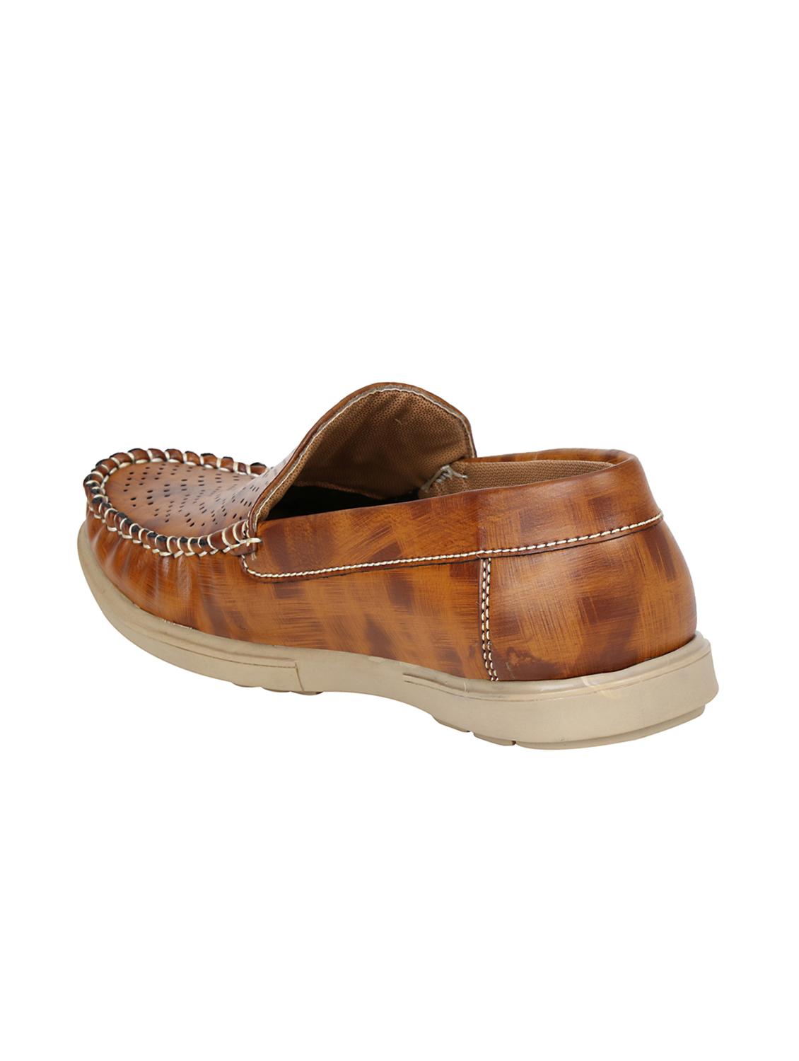 tan leatherette casual slip on - 15345275 - Zoom Image - 2