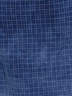 blue denim straight kurta - 15345725 - Standard Image - 5