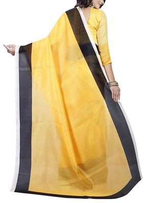 Geometrical Bhagalpuri Saree with blouse - 15346732 - Standard Image - 2