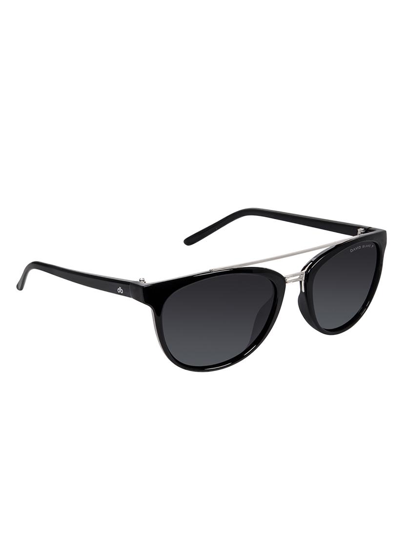 David Blake Black Round Polarised & UV Protected Sunglass - 15347027 - Zoom Image - 2