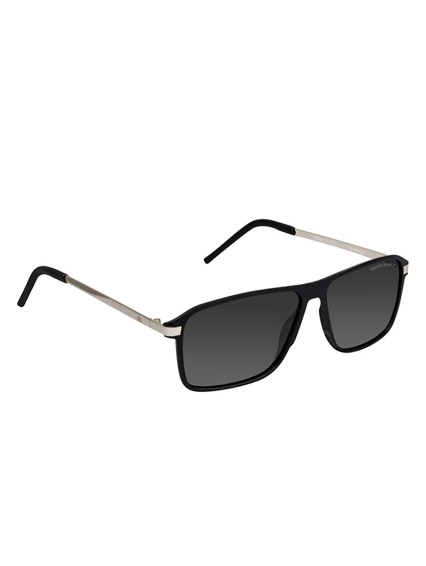 David Blake Grey Wayfarer Gradient, Polarised & UV Protected Sunglass - 15347036 - Zoom Image - 2