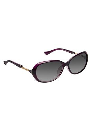 David Blake Brown Oval Gradient, UV Protected Sunglass - 15347050 - Standard Image - 2
