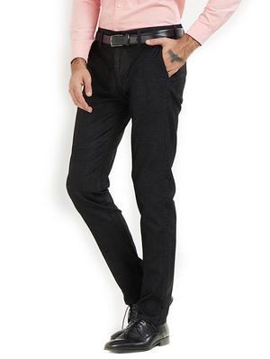 black cotton chinos - 15347323 - Standard Image - 2