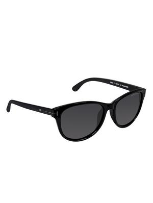 David Blake Black Round Polarised & UV Protected Sunglass - 15347409 - Standard Image - 2