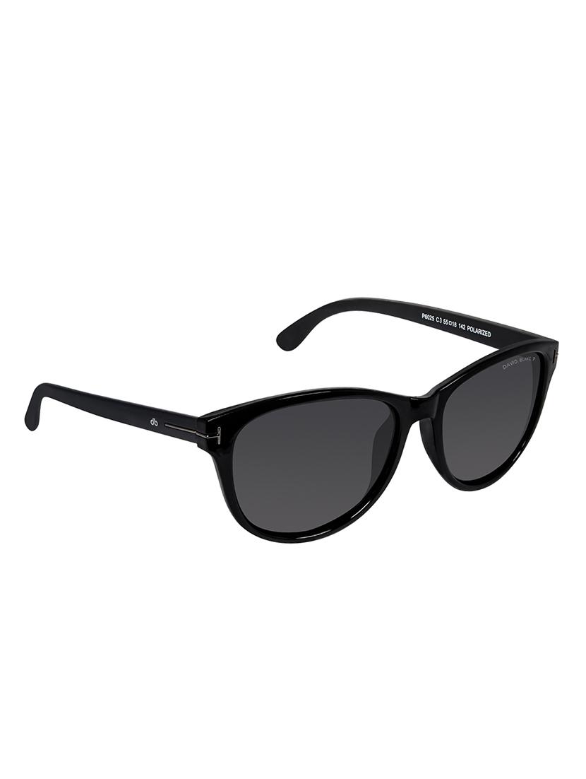 David Blake Black Round Polarised & UV Protected Sunglass - 15347409 - Zoom Image - 2