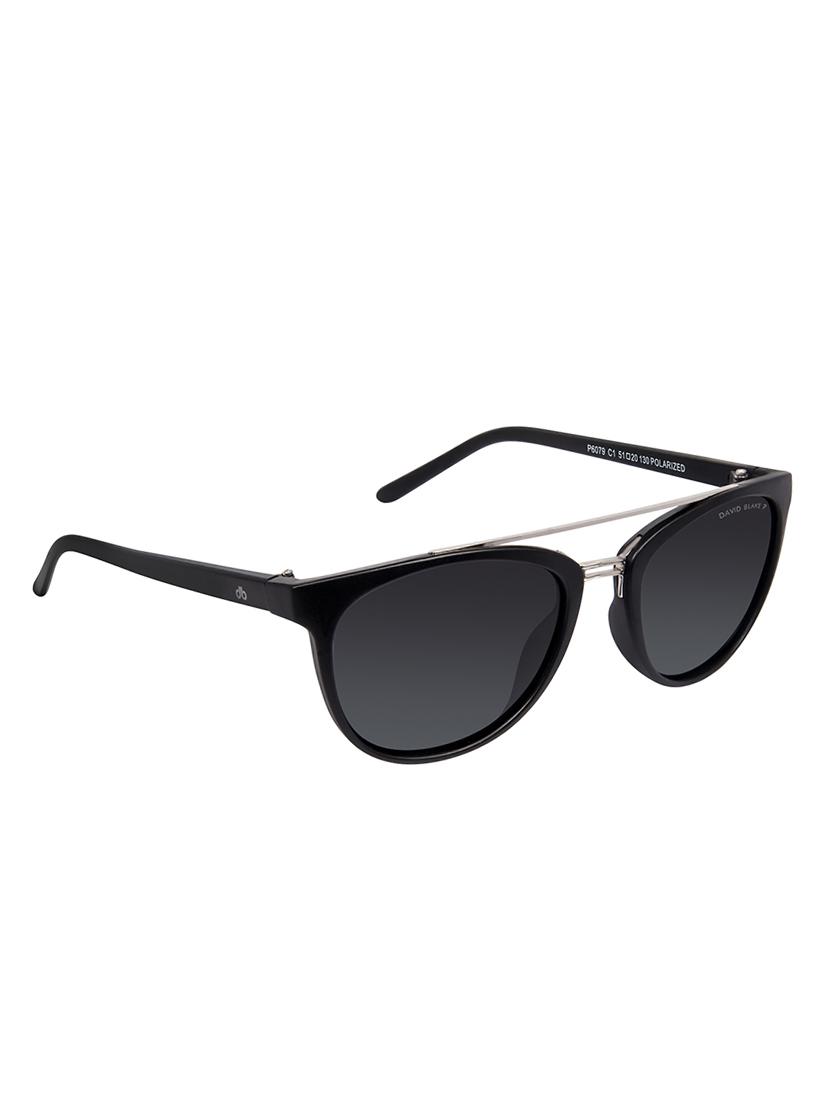 David Blake Black Round Polarised & UV Protected Sunglass - 15347416 - Zoom Image - 2