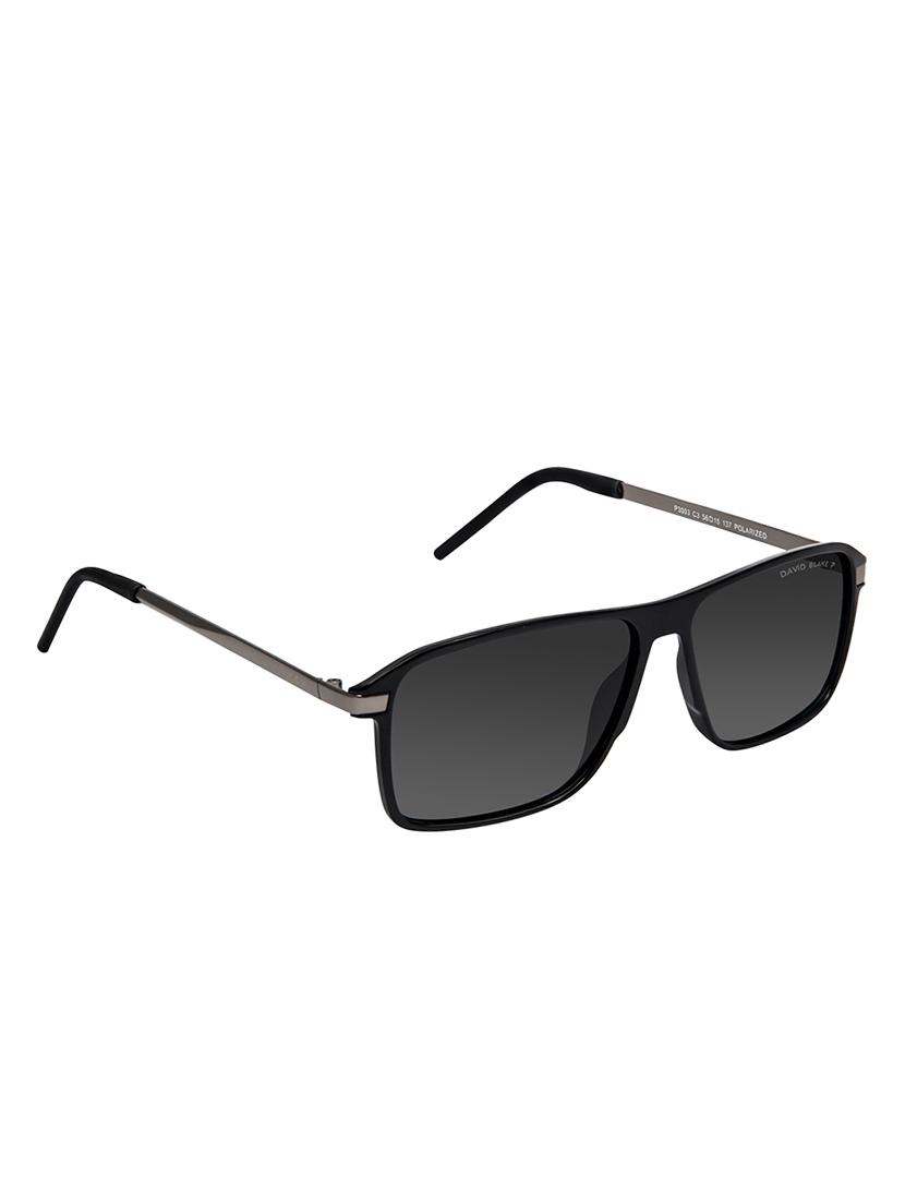 David Blake Grey Wayfarer Gradient, Polarised & UV Protected Sunglass - 15347429 - Zoom Image - 2
