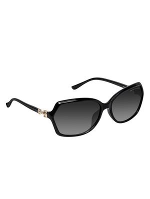 David Blake Grey Oval Gradient, UV Protected Sunglass - 15347435 - Standard Image - 2