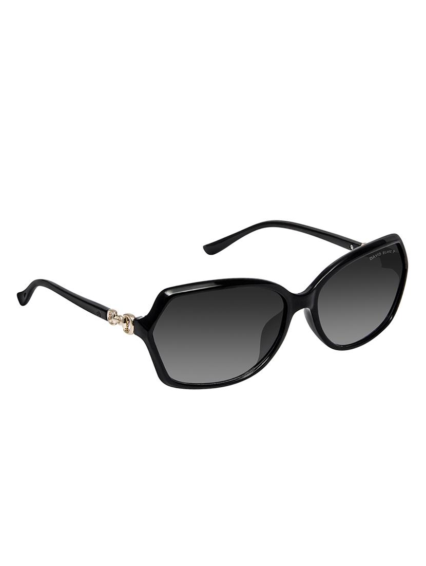 David Blake Grey Oval Gradient, UV Protected Sunglass - 15347435 - Zoom Image - 2
