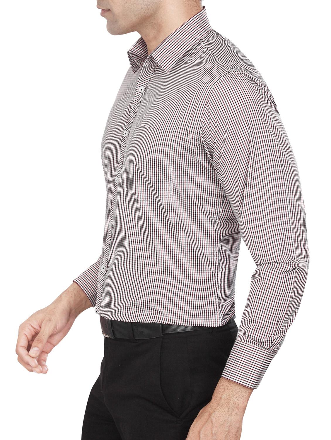 multi polyester blend formal shirt - 15347859 - Zoom Image - 2