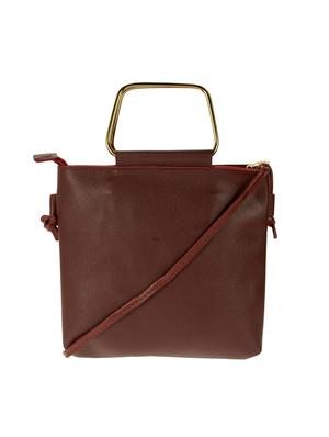 brown leatherette (pu) regular tote - 15347883 - Standard Image - 2