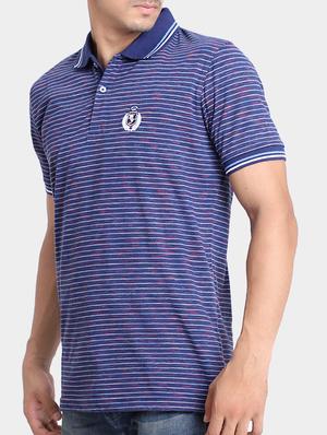 blue cotton polo t-shirt - 15347957 - Standard Image - 2