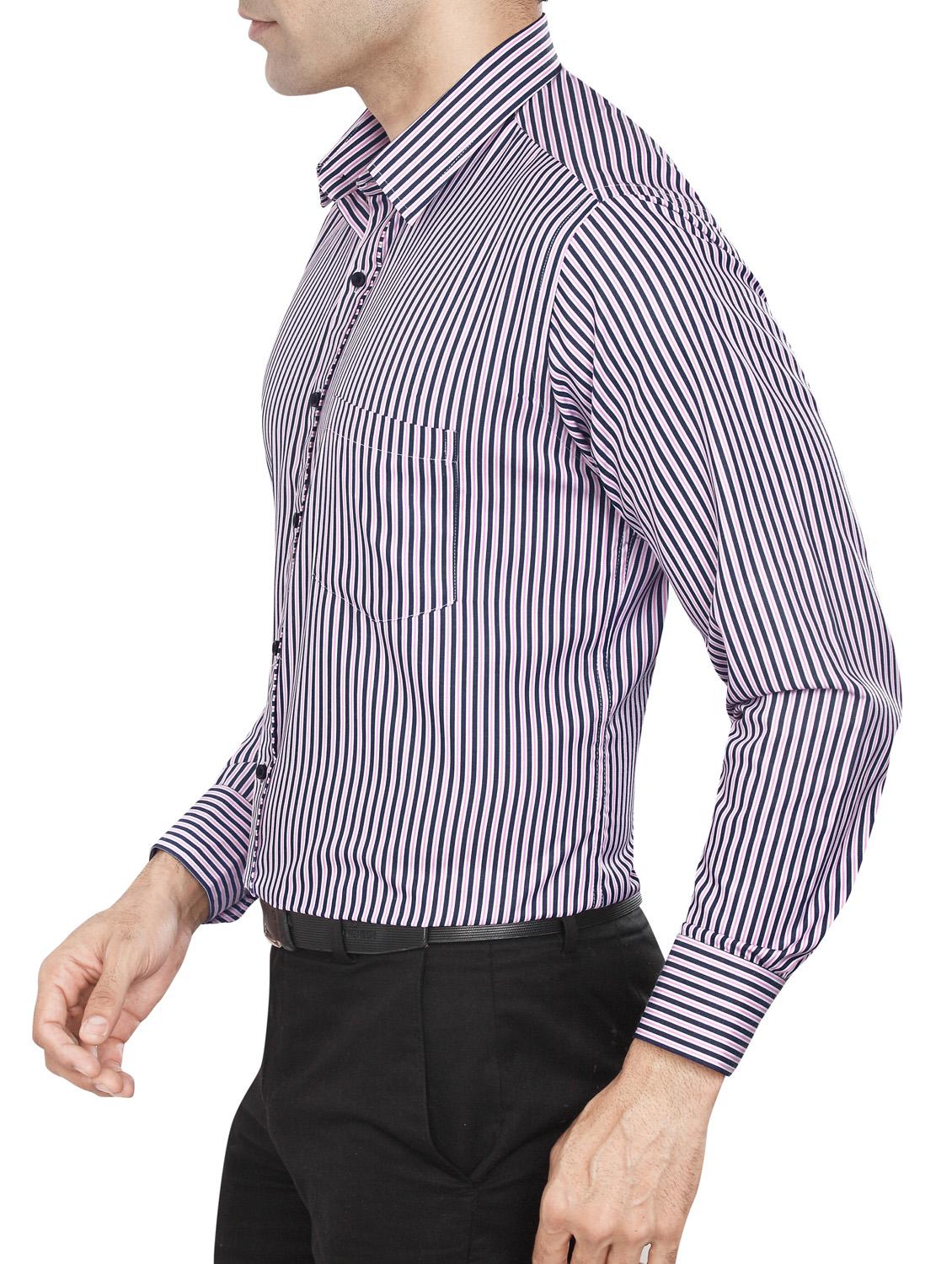 multi polyester blend formal shirt - 15347978 - Zoom Image - 2