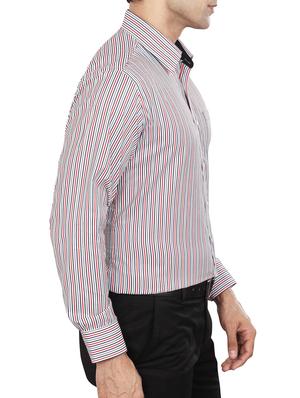 multi polyester blend formal shirt - 15347986 - Standard Image - 2