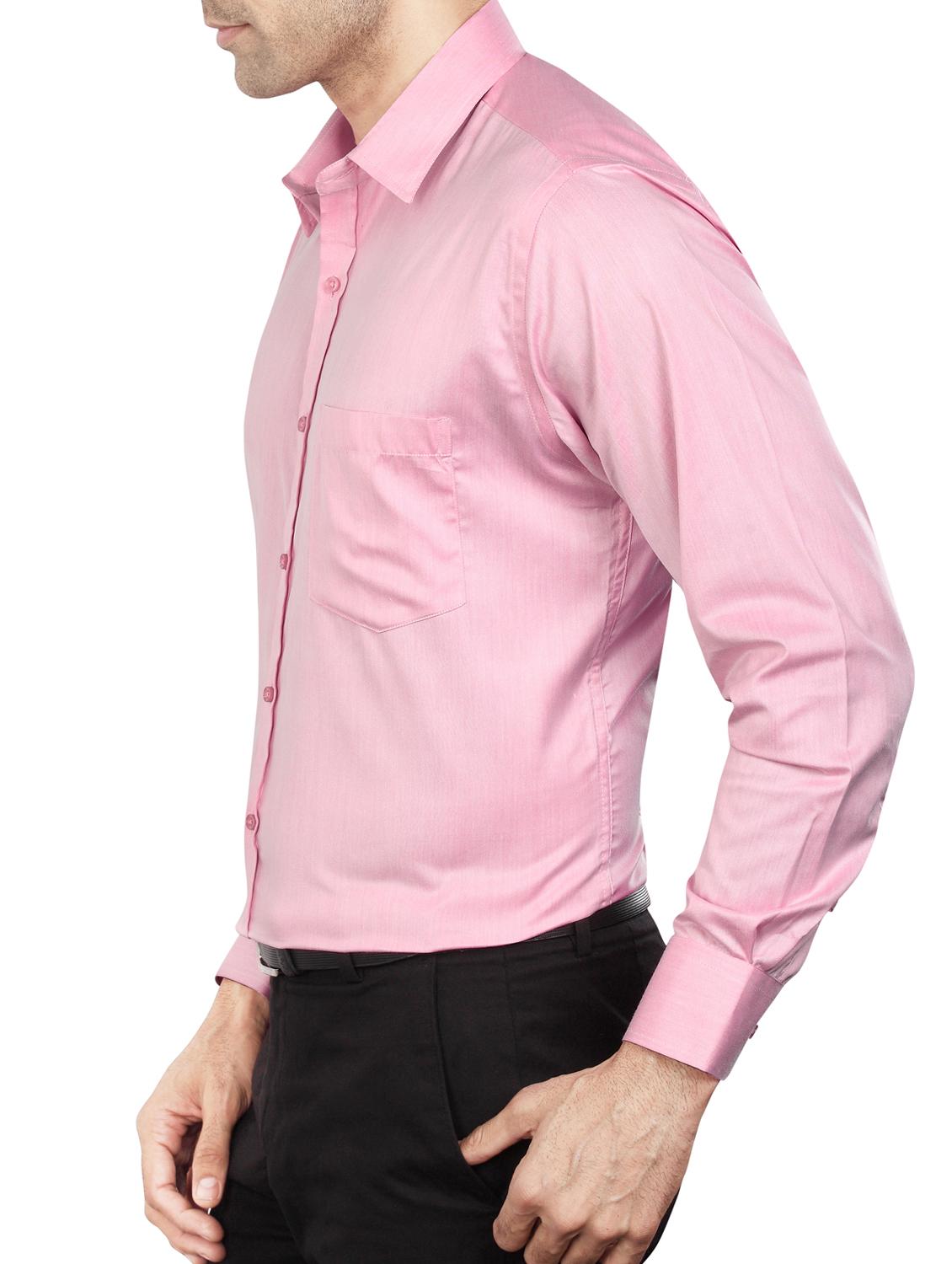 pink polyester blend formal shirt - 15348000 - Zoom Image - 2