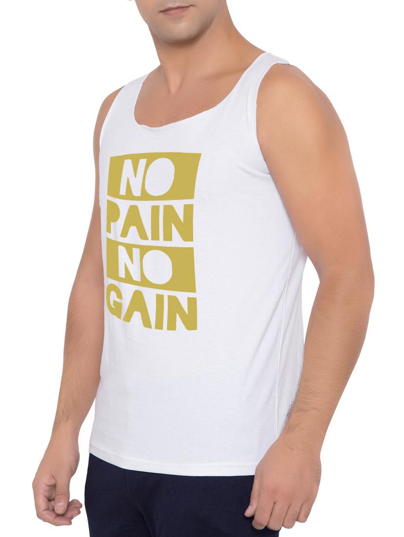 white cotton blend vest - 15348369 - Zoom Image - 2
