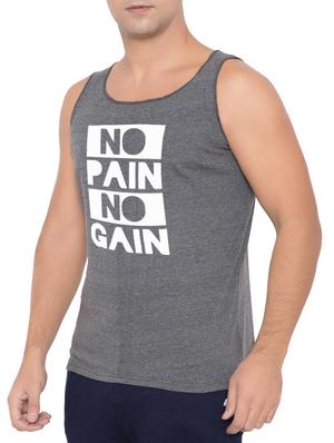 grey cotton vest - 15348388 - Standard Image - 2