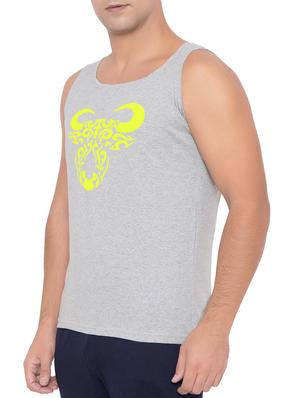 grey cotton vest - 15348445 - Standard Image - 2