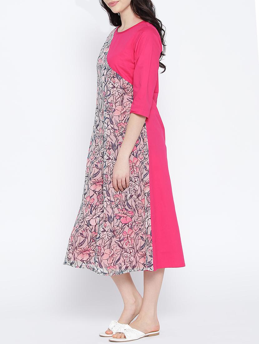 floral a-line dress - 15348643 - Zoom Image - 2