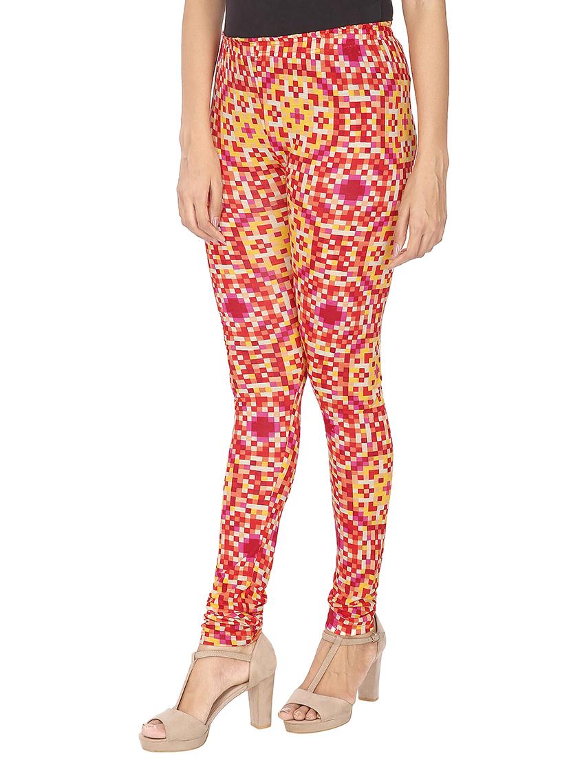 red printed legging - 15348764 - Zoom Image - 2