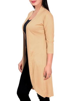 Round edged solid shrug - 15348915 - Standard Image - 2