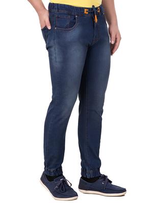 blue denim joggers - 15349217 - Standard Image - 2