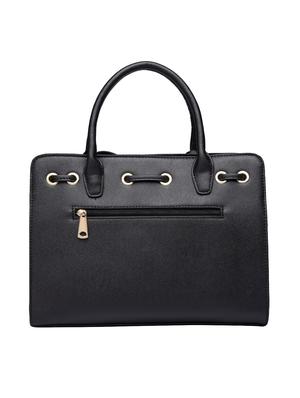 black leatherette (pu) regular handbag - 15350448 - Standard Image - 2