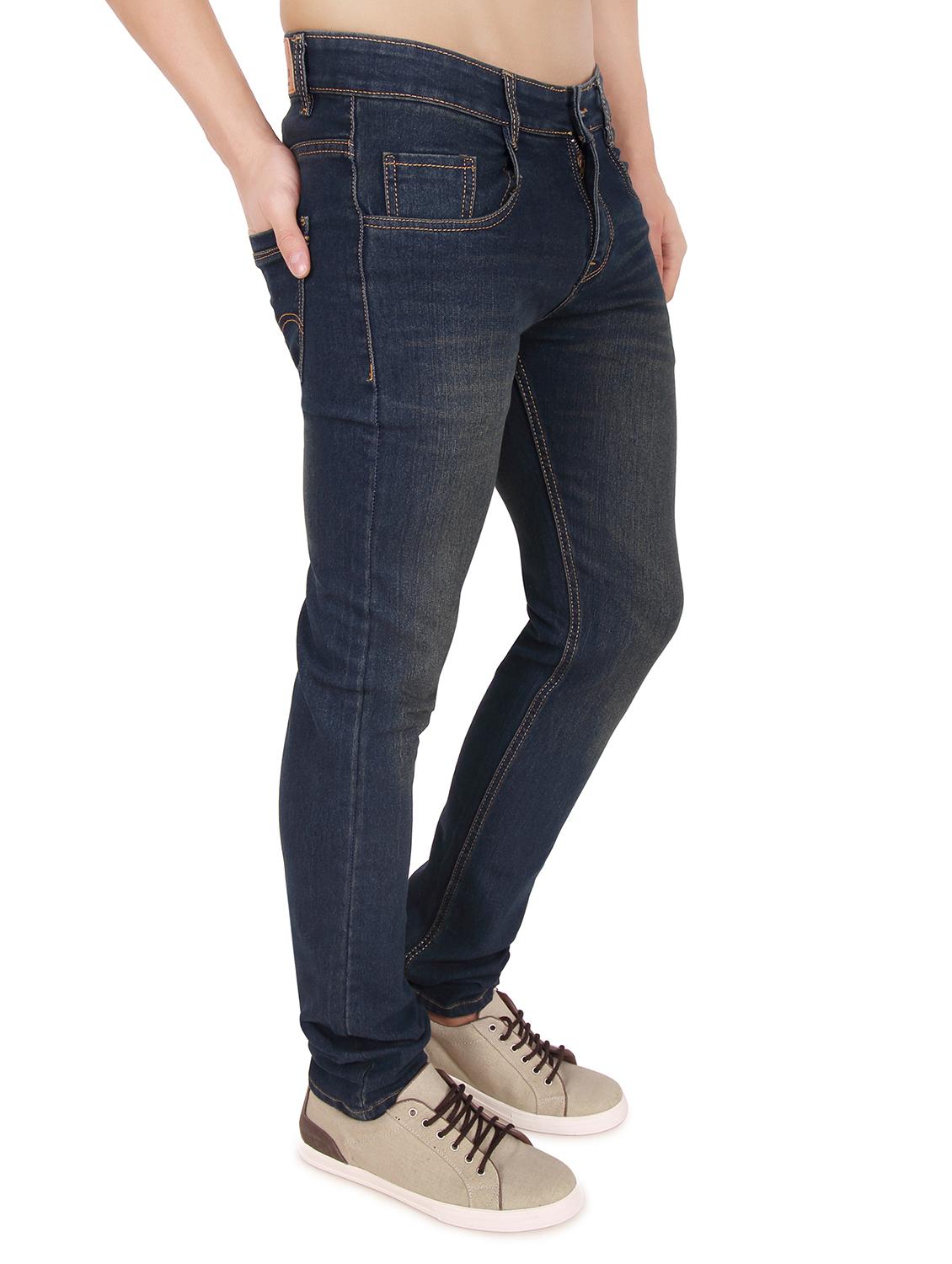 blue denim washed jeans - 15351311 - Zoom Image - 2