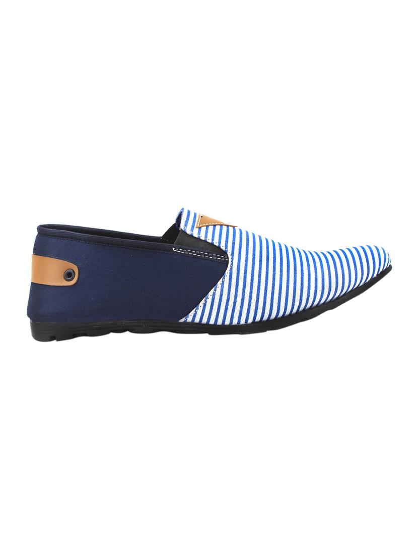 blue canvas casual slip on - 15354046 - Zoom Image - 2