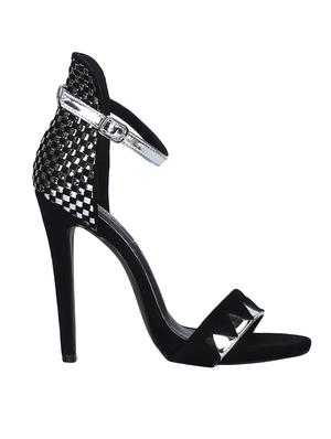 black ankle strap sandals - 15354100 - Standard Image - 2