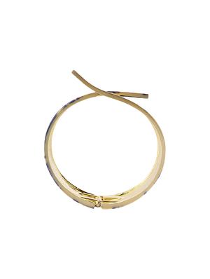gold metal cuffs bracelet - 15354430 - Standard Image - 2