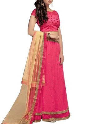 sequined flared lehenga - 15358648 - Standard Image - 2