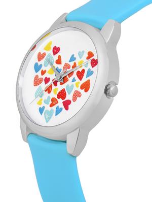 Charlie carson heart with blue strap watch for women- CC102G - 15360399 - Standard Image - 2
