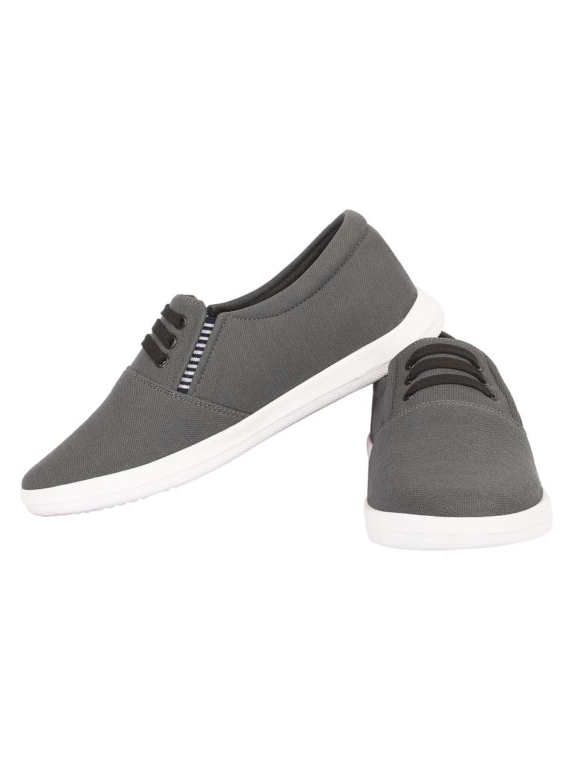 grey Canvas casual slipon - 15361019 - Zoom Image - 2