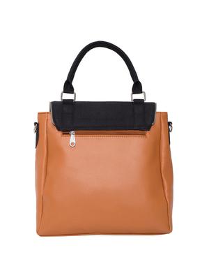 orange leatherette (pu) regular sling bag - 15361363 - Standard Image - 2