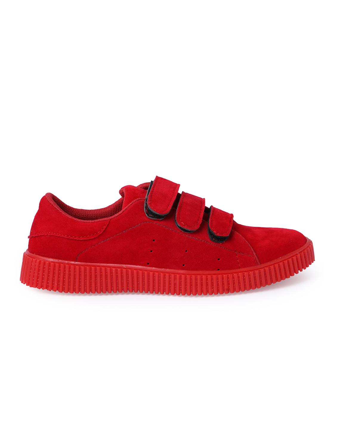 red Suede slip on sneaker - 15363858 - Zoom Image - 2