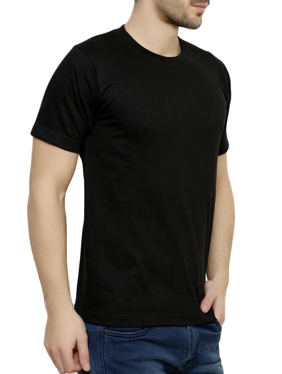 black cotton t-shirt - 15364030 - Zoom Image - 2
