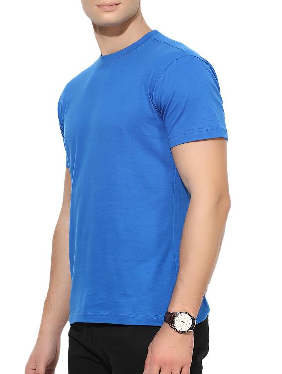 blue cotton t-shirt - 15364036 - Zoom Image - 2